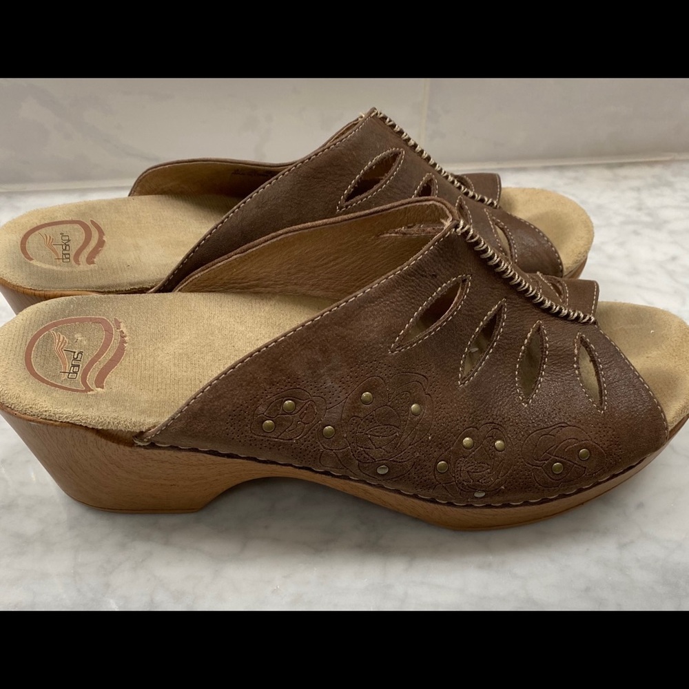 Dansko Open Toe Mules - image 2